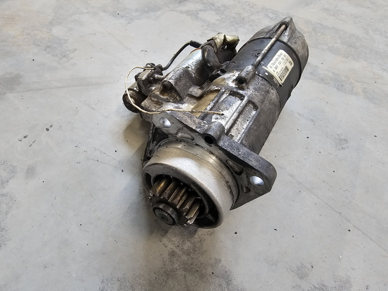 MERCEDES-BENZ ATEGO MP4 EURO 6 / ENGINE STARTER / OM936 / A0071511601 - Démarreur: photos 4 MERCEDES-BENZ ATEGO MP4 EURO 6 / ENGINE STARTER / OM936 / A0071511601 - Démarreur: photos 4