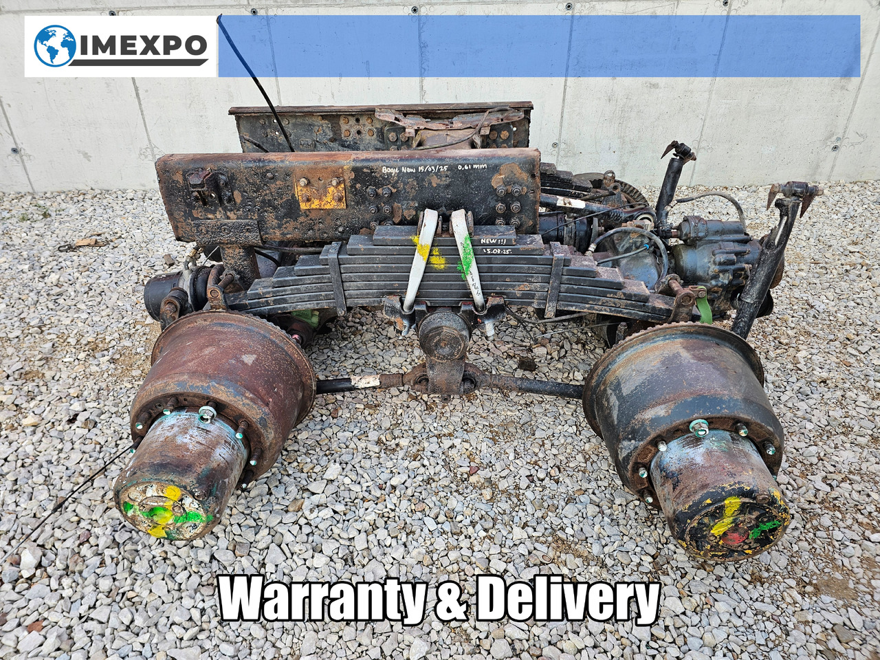 SCANIA COMPLETE REAR AXLES SET / RBP835 / RATIO= 5,14 / 6x4 6x6 8x4 8x6 - Essieu arrière: photos 1 SCANIA COMPLETE REAR AXLES SET / RBP835 / RATIO= 5,14 / 6x4 6x6 8x4 8x6 - Essieu arrière: photos 1