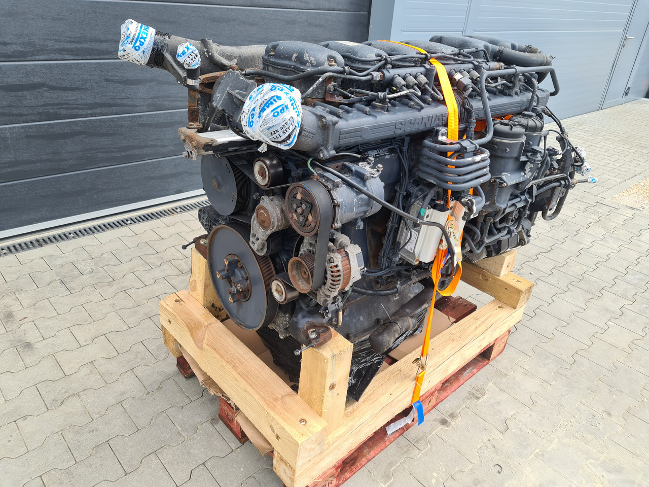 SCANIA R COMPLETE ENGINE / DC13 147 450HP / EURO 6 / WORLDWIDE DELIVERY - Moteur: photos 5 SCANIA R COMPLETE ENGINE / DC13 147 450HP / EURO 6 / WORLDWIDE DELIVERY - Moteur: photos 5