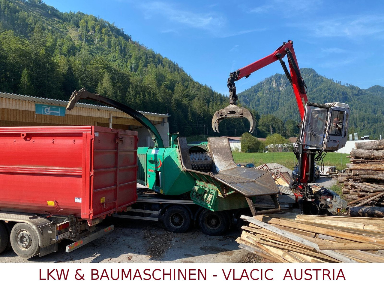 DAF CF85 Holzhackmaschine JENZ HEM 700 - Camion grumier: photos 3 DAF CF85 Holzhackmaschine JENZ HEM 700 - Camion grumier: photos 3