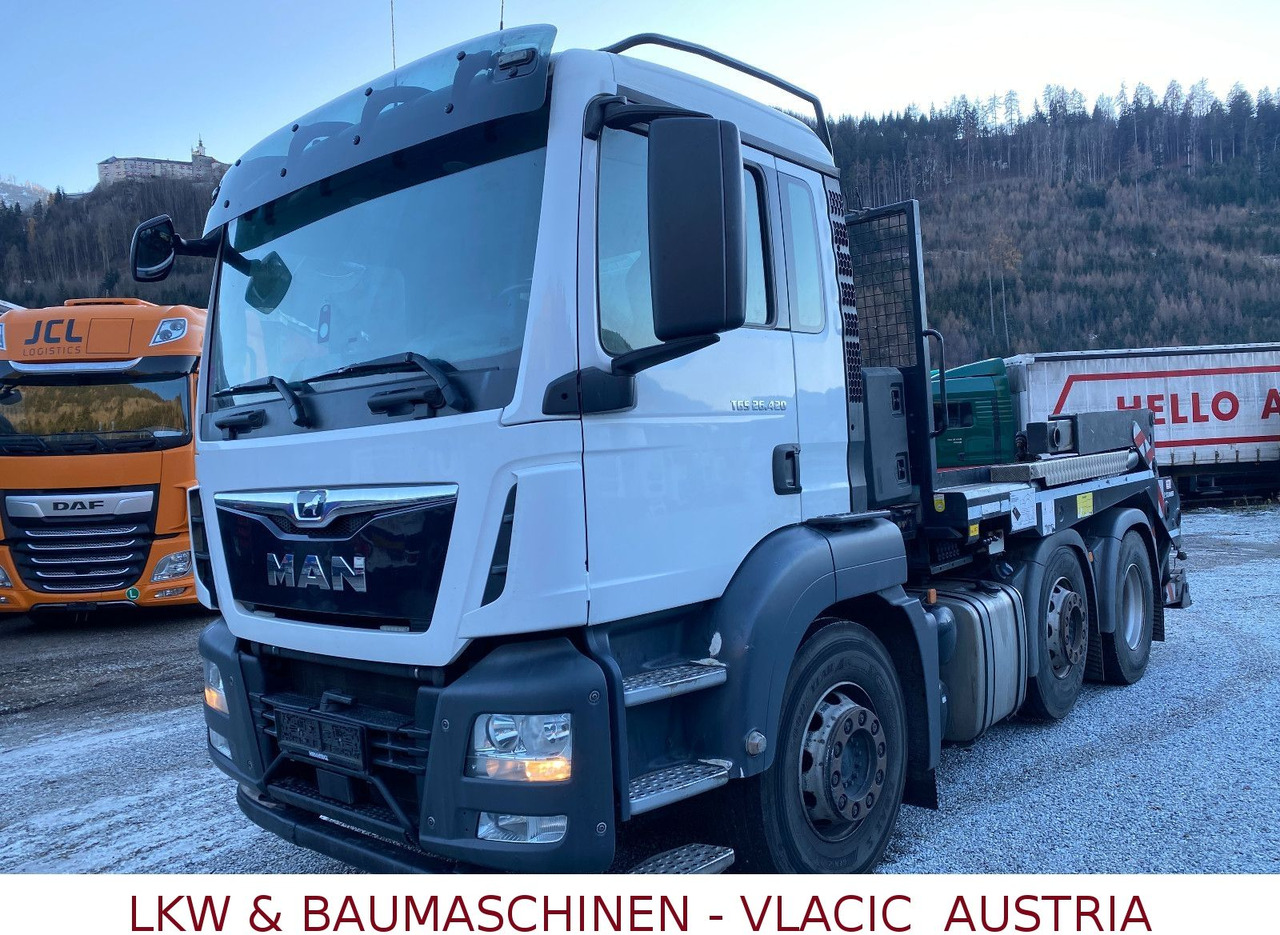 MAN TGS 26.420 6x2 Lift/Lenk vorlaufachsen - Camion benne: photos 1 MAN TGS 26.420 6x2 Lift/Lenk vorlaufachsen - Camion benne: photos 1