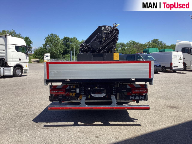Camion plateau, Camion grue MAN TGS 35.510 8x4 BL CH HIAB X-HiPro 858 E 8: photos 13