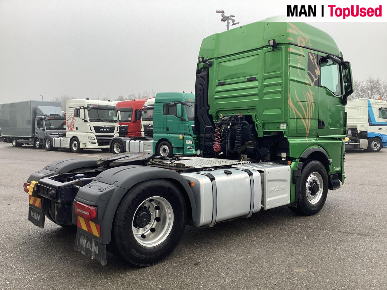 Tracteur routier MAN TGX 18.510 4x4H BL SA: photos 12