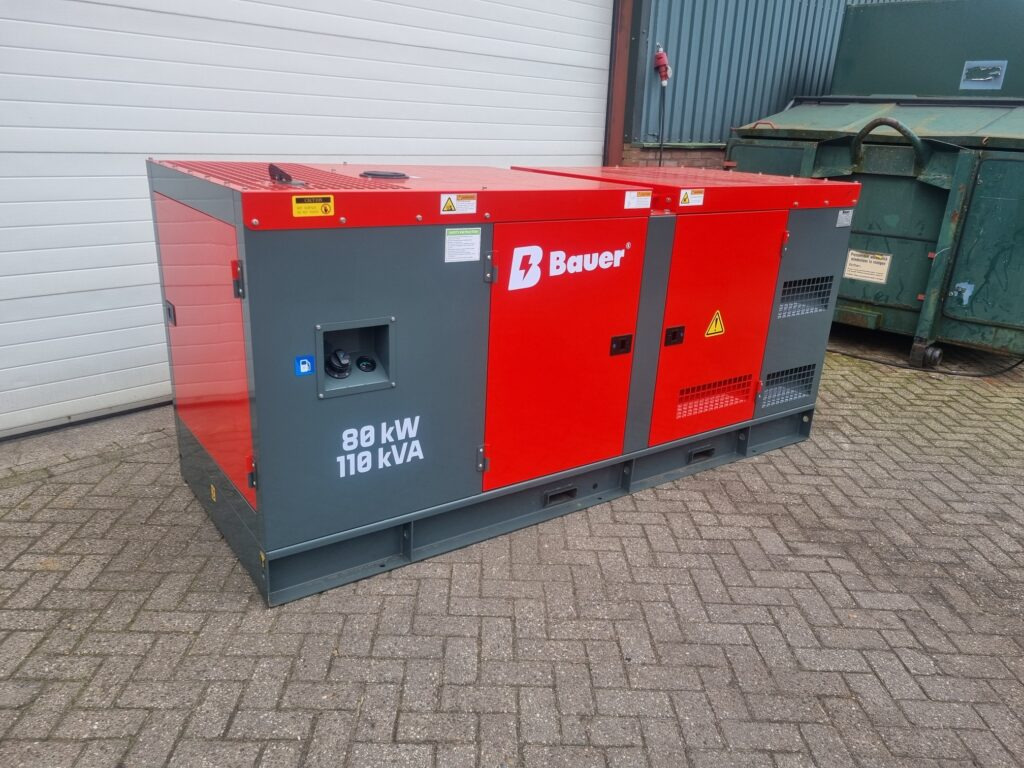 BAUER GFS-80 kW diesel generator - Groupe électrogène: photos 1 BAUER GFS-80 kW diesel generator - Groupe électrogène: photos 1