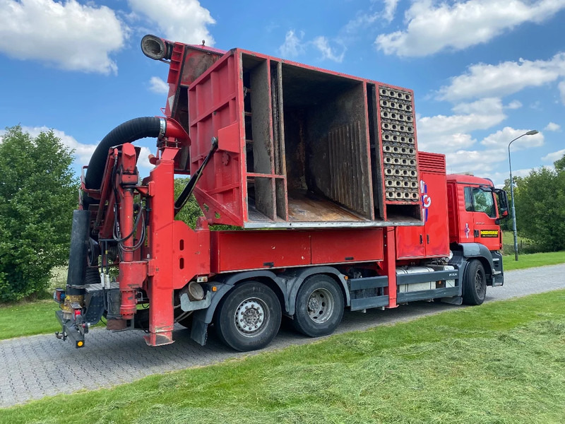 Camion hydrocureur MAN TGS 28.440 | SAUGBAGGER | SUCTION EXCAVATOR | GRONDZUIGER |: photos 12