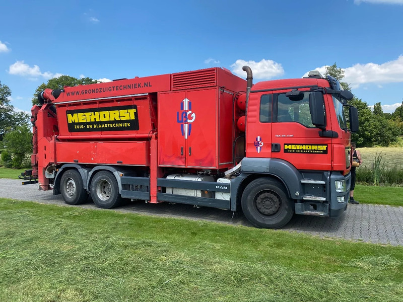 Camion hydrocureur MAN TGS 28.440 | SAUGBAGGER | SUCTION EXCAVATOR | GRONDZUIGER |: photos 9