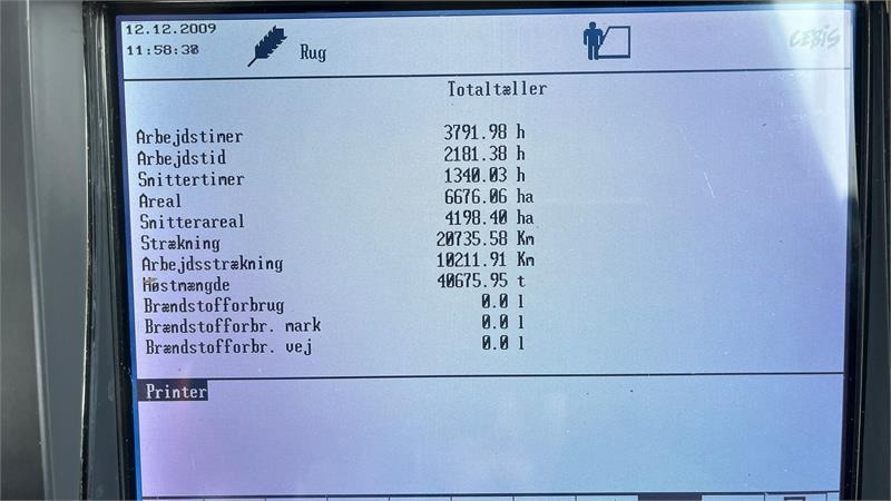 Moissonneuse-batteuse Claas LEXION 560 Med ny bælter og 4wd: photos 8