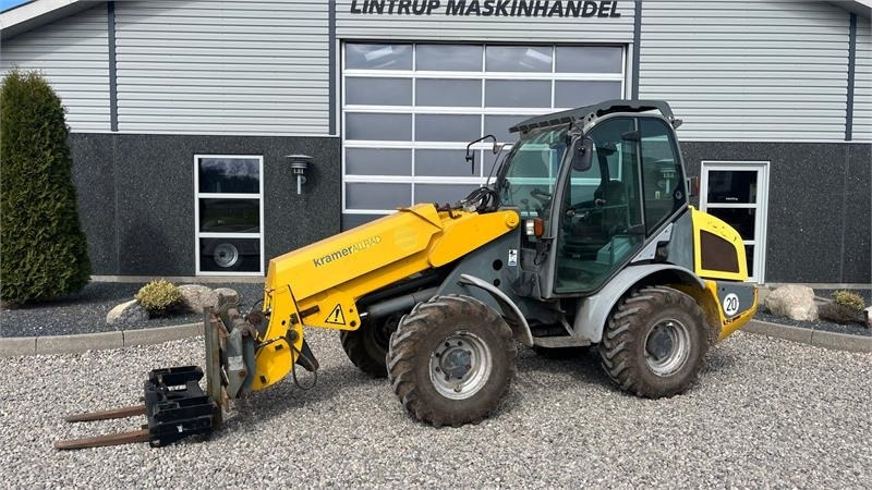 Kramer 750T Allrad med pallegafler og adabter. Med telesk - Valet de ferme: photos 1 Kramer 750T Allrad med pallegafler og adabter. Med telesk - Valet de ferme: photos 1