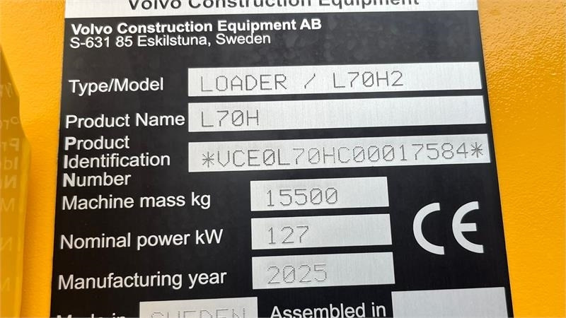 Volvo L 70 H H2 OPTISHIFT. Dansk maskine med fuld GARANT - Chargeuse sur pneus: photos 4 Volvo L 70 H H2 OPTISHIFT. Dansk maskine med fuld GARANT - Chargeuse sur pneus: photos 4