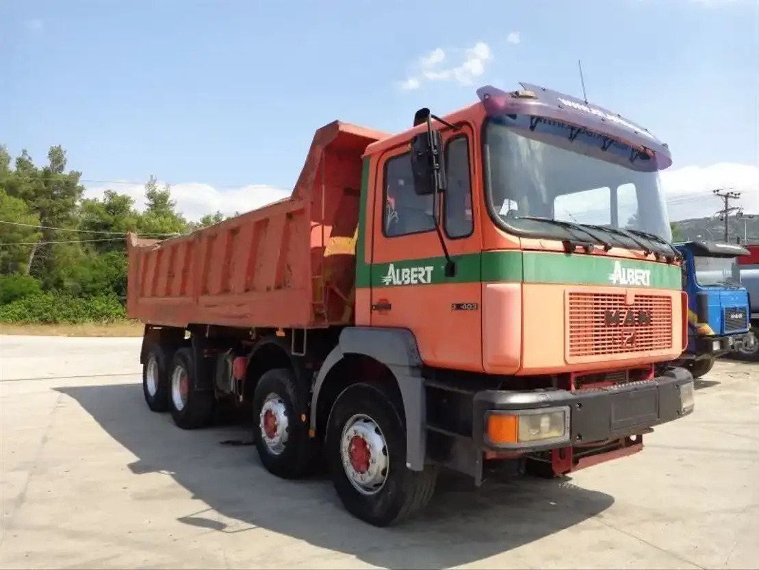 MAN 33.403 MAN 35.403 8X4 - Camion benne: photos 2 MAN 33.403 MAN 35.403 8X4 - Camion benne: photos 2