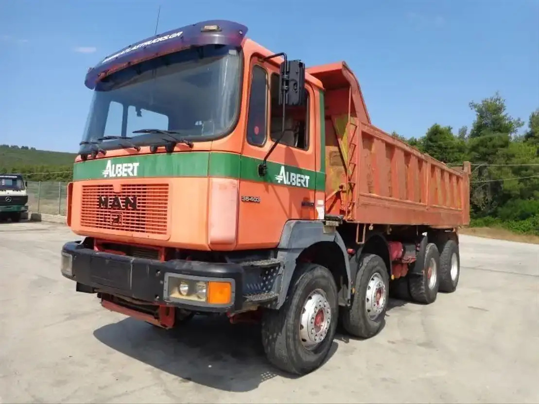 MAN 33.403 MAN 35.403 8X4 - Camion benne: photos 1 MAN 33.403 MAN 35.403 8X4 - Camion benne: photos 1