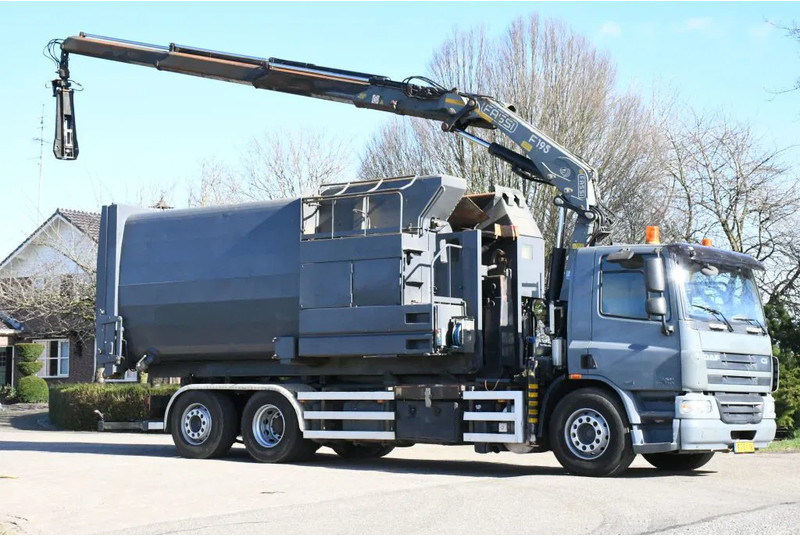 DAF CF75/310 FAN !!KRAAN/HAAK!!PERSCONTAINER!!HIGH PRESURRE CLEANING!!HOGEDRUK REINIGING!!HOCH DRUCK WASHEN SYSTEM!!REINIGING!GEJO B - Camion ampliroll, Camion grue: photos 3 DAF CF75/310 FAN !!KRAAN/HAAK!!PERSCONTAINER!!HIGH PRESURRE CLEANING!!HOGEDRUK REINIGING!!HOCH DRUCK WASHEN SYSTEM!!REINIGING!GEJO B - Camion ampliroll, Camion grue: photos 3