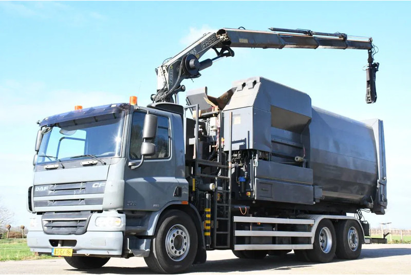 DAF CF75/310 FAN !!KRAAN/HAAK!!PERSCONTAINER!!HIGH PRESURRE CLEANING!!HOGEDRUK REINIGING!!HOCH DRUCK WASHEN SYSTEM!!REINIGING!GEJO B - Camion ampliroll, Camion grue: photos 5 DAF CF75/310 FAN !!KRAAN/HAAK!!PERSCONTAINER!!HIGH PRESURRE CLEANING!!HOGEDRUK REINIGING!!HOCH DRUCK WASHEN SYSTEM!!REINIGING!GEJO B - Camion ampliroll, Camion grue: photos 5