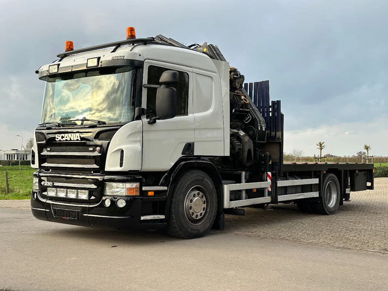 Camion grue Scania P230 36tm KRAAN+JIB+LIER/WINCH+EURO5!!ROOF/DACH!!MANUTENTION!!: photos 7