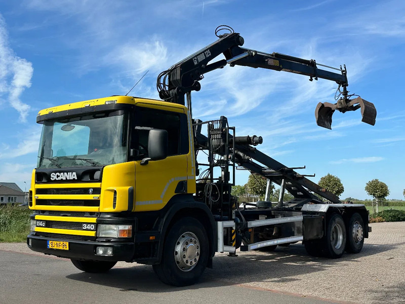 Scania R114-340 6x2 !!KRAAN/CONTAINER/KABEL!!MANUELL!! - Camion - système de câble, Camion grue: photos 5 Scania R114-340 6x2 !!KRAAN/CONTAINER/KABEL!!MANUELL!! - Camion - système de câble, Camion grue: photos 5