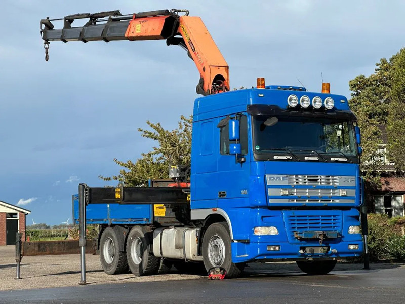 DAF XF 95.480 6x4!! MANUEEL PALFINGER PK42502!!CRANE/KRAN/GRUE!! - Tracteur routier: photos 1 DAF XF 95.480 6x4!! MANUEEL PALFINGER PK42502!!CRANE/KRAN/GRUE!! - Tracteur routier: photos 1