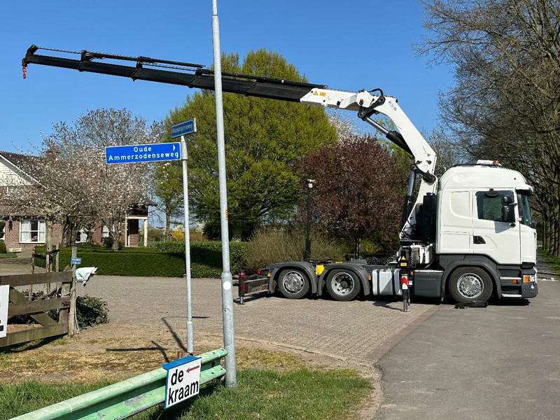 Scania R450 6x2 !!TRACTOR!!!CRANE/GRUE/HMF 50TM!!TOP!EURO6!! - Tracteur routier: photos 4 Scania R450 6x2 !!TRACTOR!!!CRANE/GRUE/HMF 50TM!!TOP!EURO6!! - Tracteur routier: photos 4