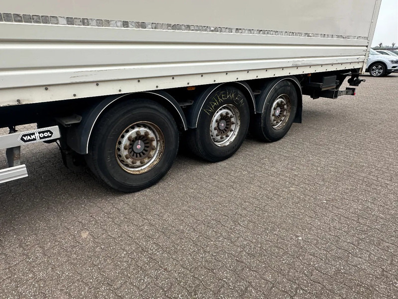 Semi-remorque fourgon Van Hool 3 assige kasten trailer LBW/LAADKLEP 2500kg: photos 7