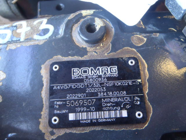 Bomag A4VG71DGDT1/32L-NSF10K021E-S - - Pompe hydraulique pour Engins de chantier: photos 3 Bomag A4VG71DGDT1/32L-NSF10K021E-S - - Pompe hydraulique pour Engins de chantier: photos 3