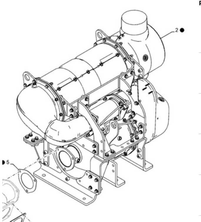 Case 51533415 - Silencieux pour Engins de chantier: photos 1 Case 51533415 - Silencieux pour Engins de chantier: photos 1