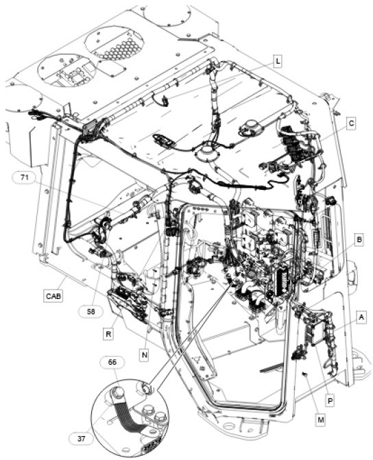 Caterpillar 5880903 - 5267922 - Câble/ Fil pour Engins de chantier: photos 1 Caterpillar 5880903 - 5267922 - Câble/ Fil pour Engins de chantier: photos 1