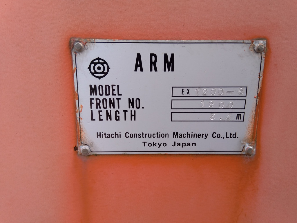 Hitachi 9280580 - 5011390 - Flèche pour Engins de chantier: photos 3 Hitachi 9280580 - 5011390 - Flèche pour Engins de chantier: photos 3