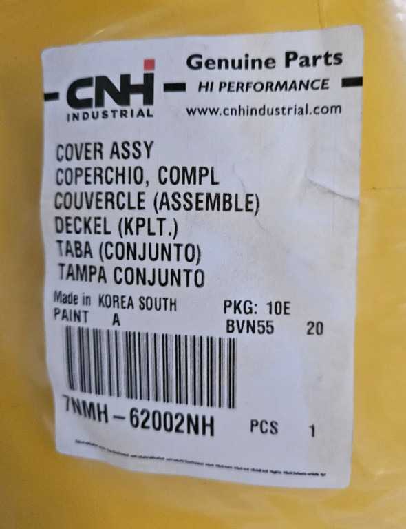 New Holland 7NMH-62002NH - 7NMH-62003CA - Carrosserie et extérieur pour Machine agricole: photos 5 New Holland 7NMH-62002NH - 7NMH-62003CA - Carrosserie et extérieur pour Machine agricole: photos 5
