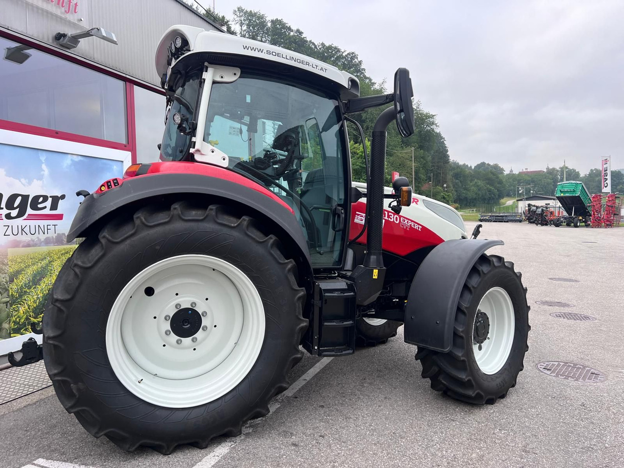 Steyr 4130 Expert CVT - Tracteur agricole: photos 5 Steyr 4130 Expert CVT - Tracteur agricole: photos 5