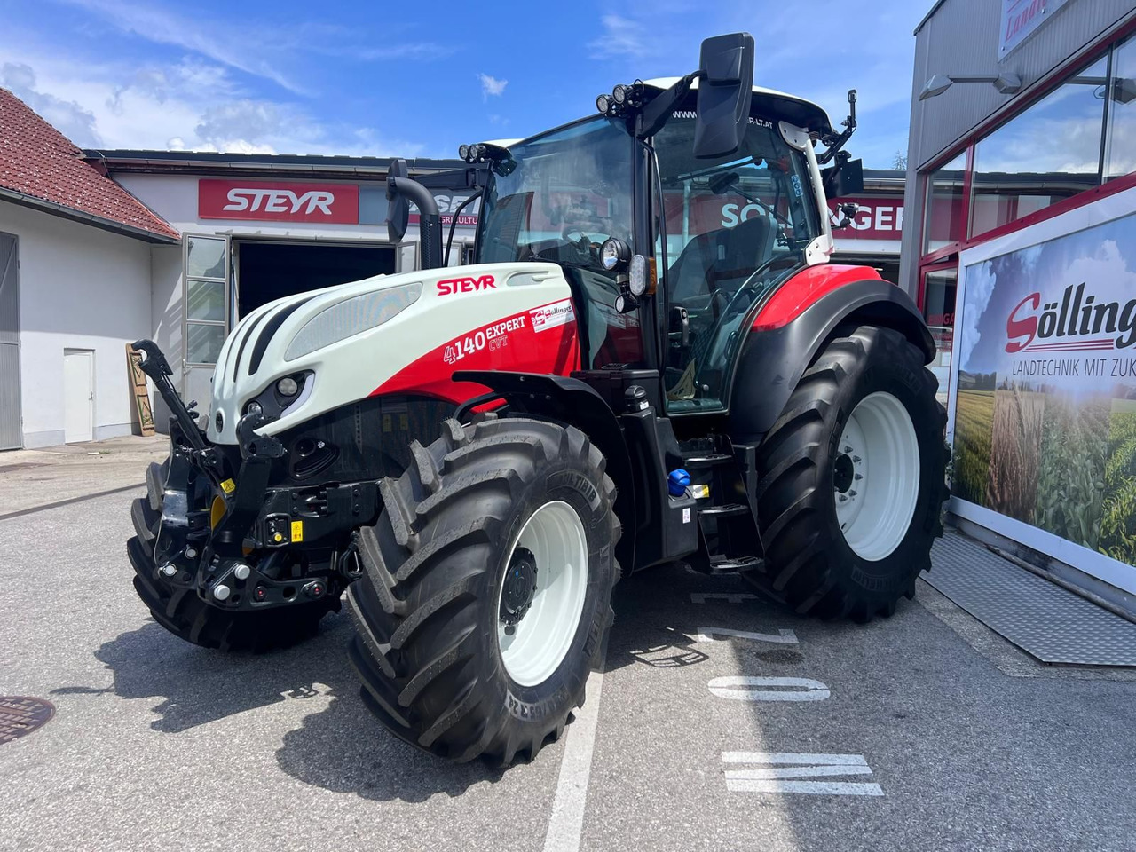 Steyr 4140 Expert CVT - Tracteur agricole: photos 3 Steyr 4140 Expert CVT - Tracteur agricole: photos 3