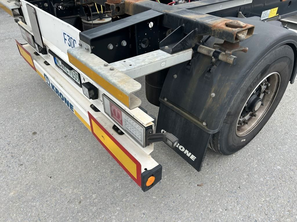 Remorque porte-conteneur/ Caisse mobile neuf Krone 2 Achswechselfahrgestell, Typ: MAXI AZW 18 eL3B7: photos 7