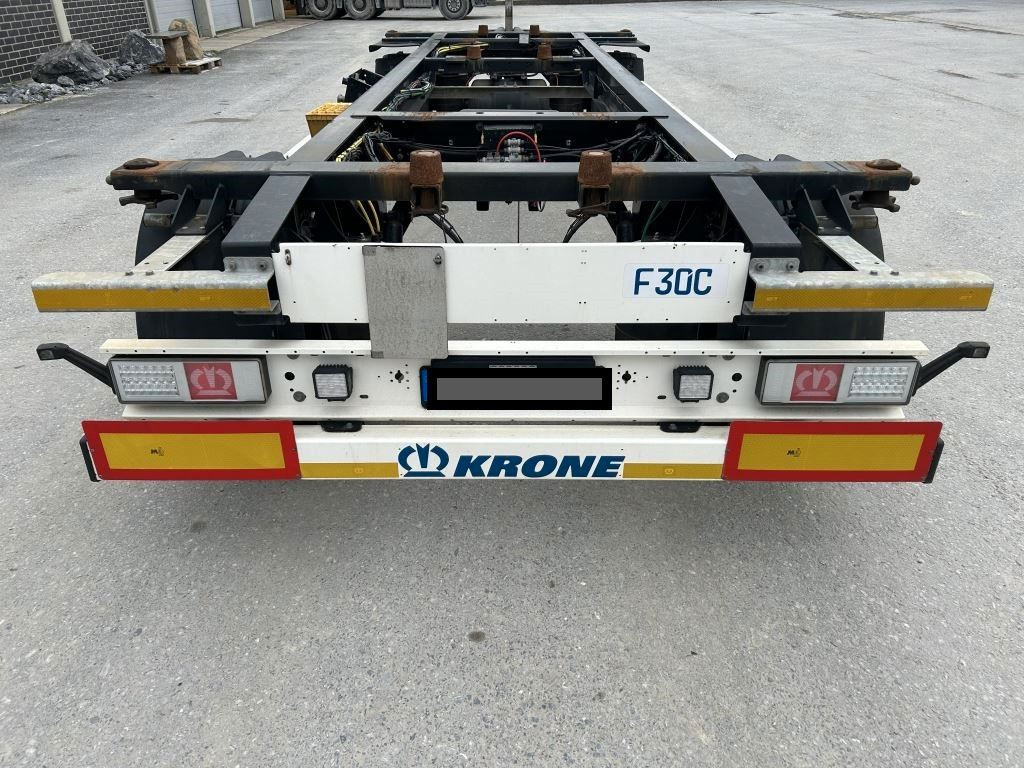 Remorque porte-conteneur/ Caisse mobile neuf Krone 2 Achswechselfahrgestell, Typ: MAXI AZW 18 eL3B7: photos 8