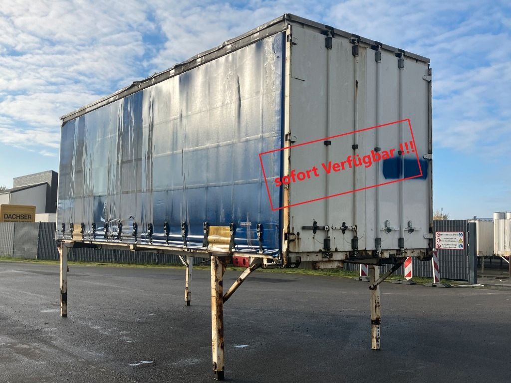 Carrosserie bâchee Krone Wechselbrücke Plane: photos 1