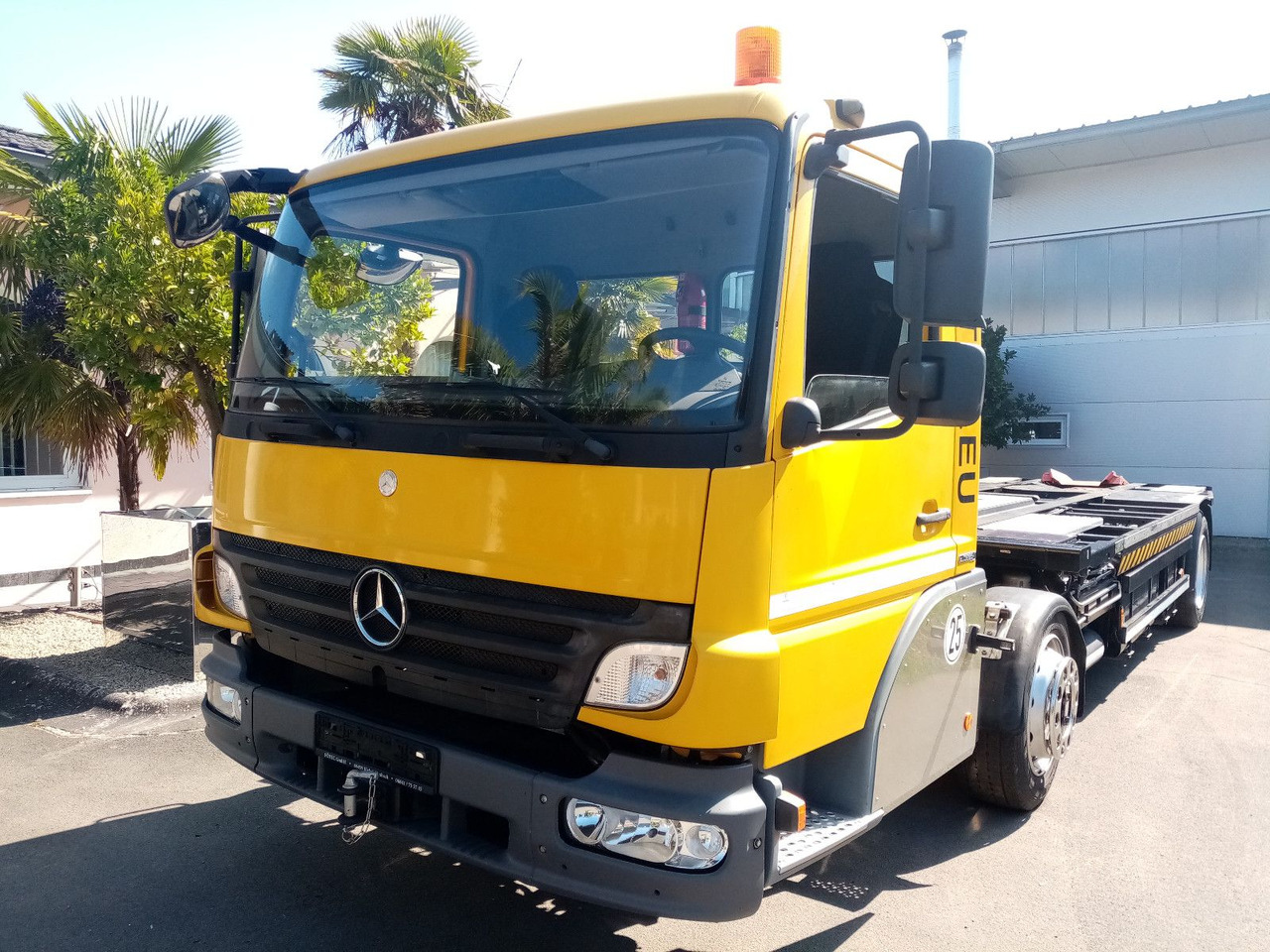 Mercedes-Benz Kamag Mercedes-Benz Kamag/Wiesel/WBH/KB3886/mit Garantie - Camion porte-conteneur/ Caisse mobile: photos 1 Mercedes-Benz Kamag Mercedes-Benz Kamag/Wiesel/WBH/KB3886/mit Garantie - Camion porte-conteneur/ Caisse mobile: photos 1