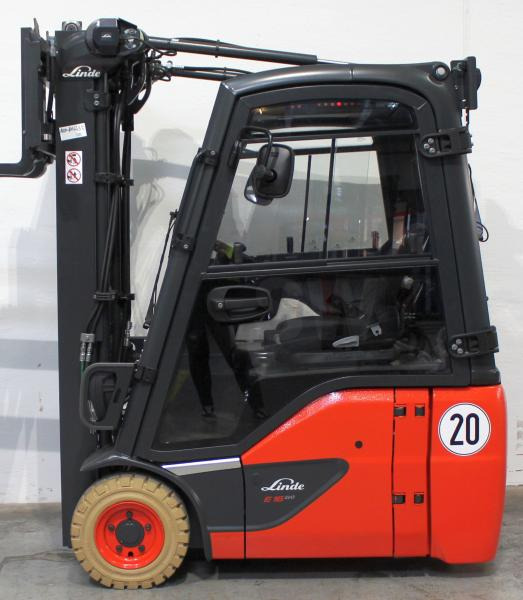 Linde E 16 C EVO 386-02 - Chariot élévateur électrique: photos 3 Linde E 16 C EVO 386-02 - Chariot élévateur électrique: photos 3