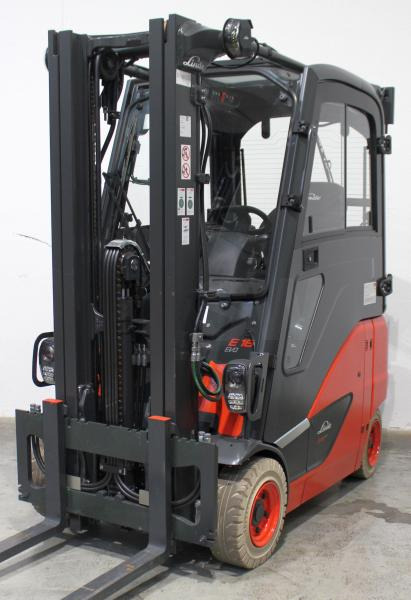 Linde E 16 PH EVO 386-02 - Chariot élévateur électrique: photos 1 Linde E 16 PH EVO 386-02 - Chariot élévateur électrique: photos 1