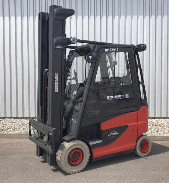Linde E 25/600 H 387 - Chariot élévateur électrique: photos 1 Linde E 25/600 H 387 - Chariot élévateur électrique: photos 1