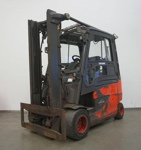Linde E 35 HL 387 - Chariot élévateur électrique: photos 1 Linde E 35 HL 387 - Chariot élévateur électrique: photos 1