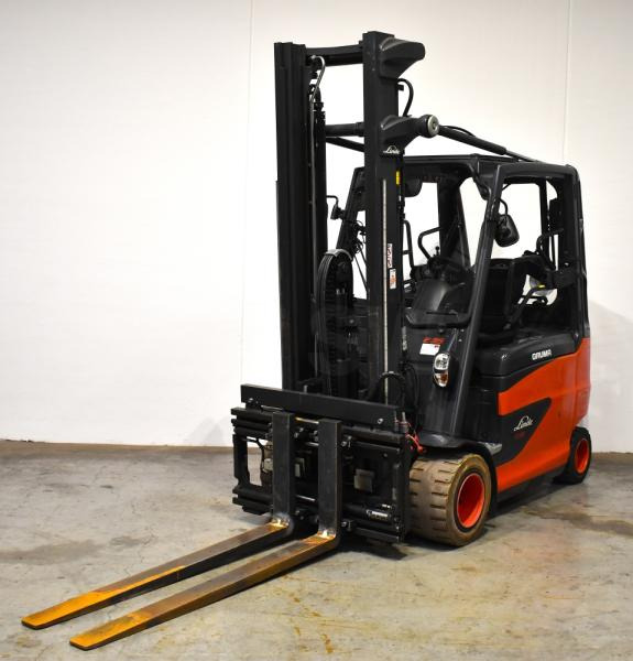 Linde E 35 HL 387 - Chariot élévateur électrique: photos 1 Linde E 35 HL 387 - Chariot élévateur électrique: photos 1