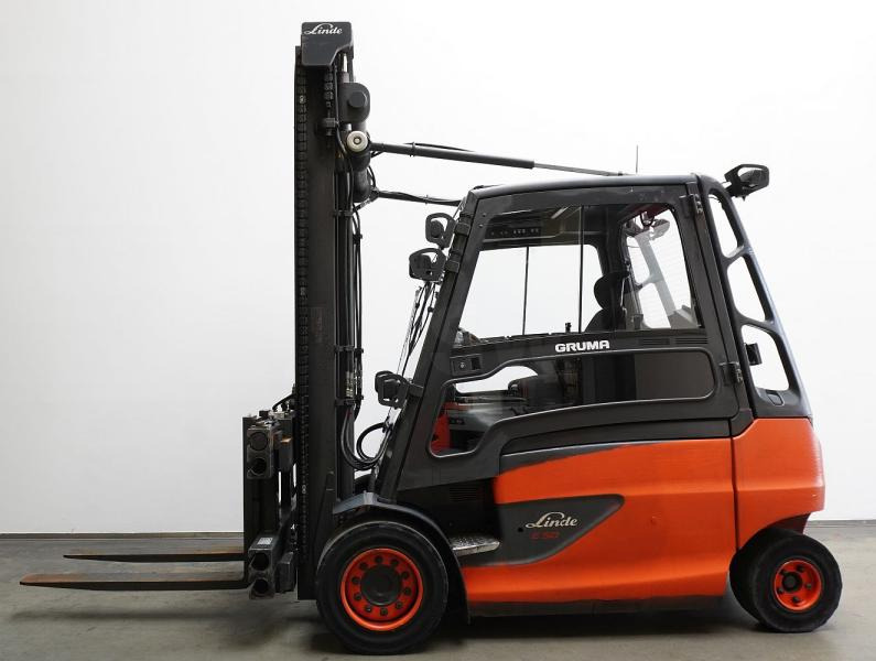 Linde E 50/600 HL 388 - Chariot élévateur électrique: photos 4 Linde E 50/600 HL 388 - Chariot élévateur électrique: photos 4