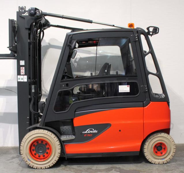 Linde E 50 HL 388 - Chariot élévateur électrique: photos 3 Linde E 50 HL 388 - Chariot élévateur électrique: photos 3