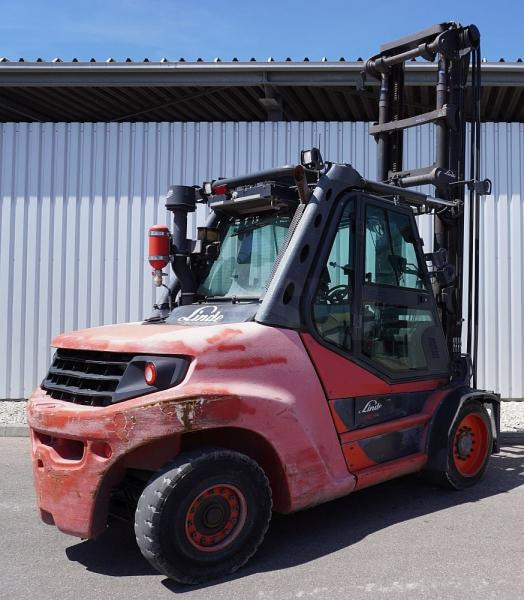 Linde H 80 D/900 EVO 396-03 - Chariot élévateur diesel: photos 2 Linde H 80 D/900 EVO 396-03 - Chariot élévateur diesel: photos 2