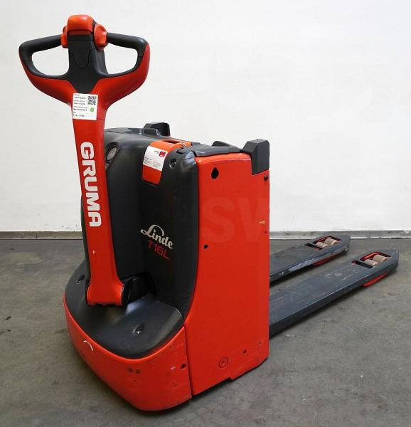 Linde T 16 L 1152 - Transpalette: photos 1 Linde T 16 L 1152 - Transpalette: photos 1