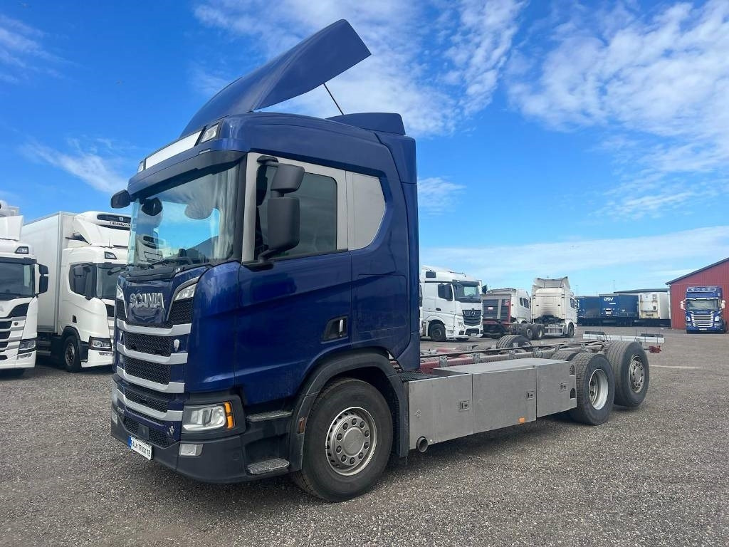 Scania R580B 6X2*4 NB serie 6390 - Châssis cabine: photos 1 Scania R580B 6X2*4 NB serie 6390 - Châssis cabine: photos 1
