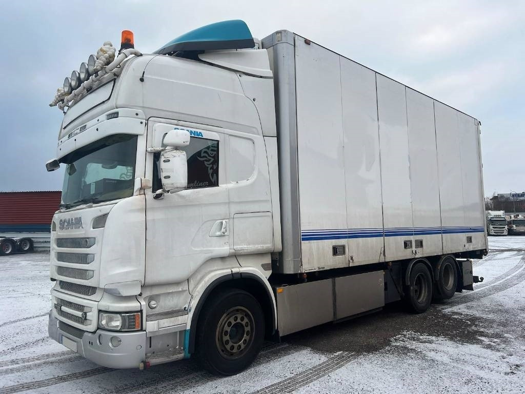Scania R730 LB 6X2 HLB serie 0867 - Camion frigorifique: photos 1 Scania R730 LB 6X2 HLB serie 0867 - Camion frigorifique: photos 1