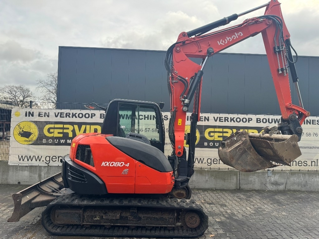 Mini pelle Kubota KX 080-4: photos 15