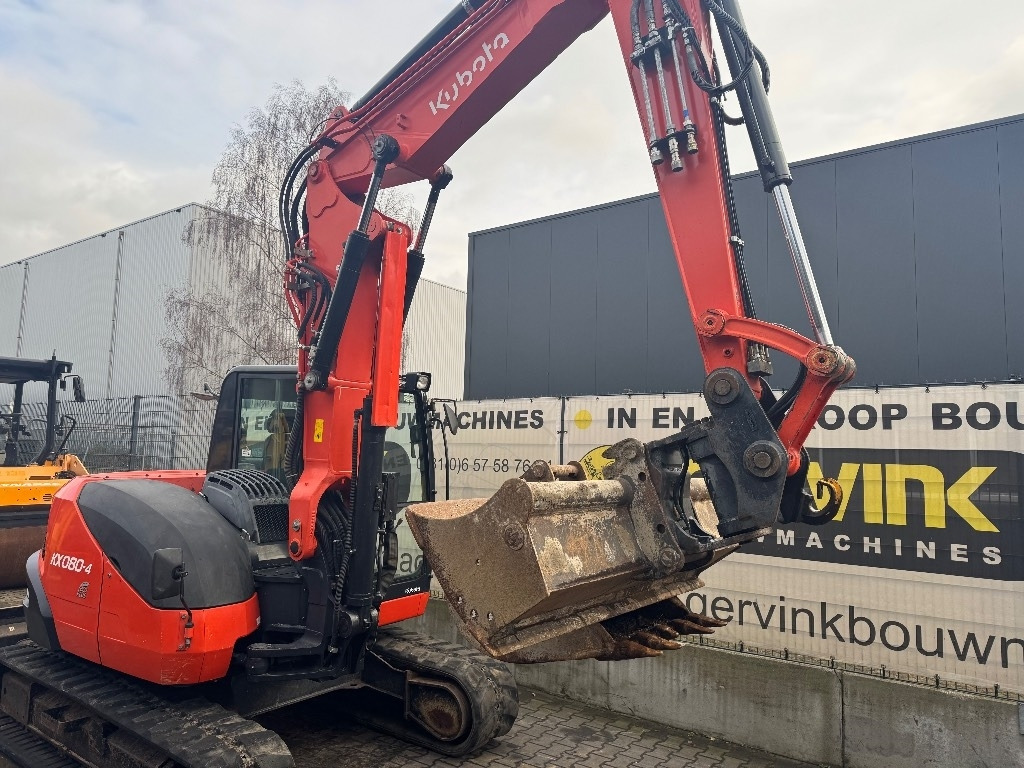 Mini pelle Kubota KX 080-4: photos 16