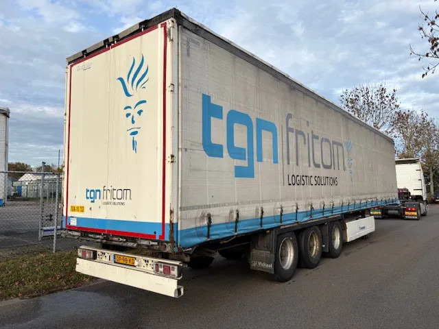 Krone SD 3 axle drum brake schuifzeil schuifdak - Semi-remorque rideaux coulissants: photos 4 Krone SD 3 axle drum brake schuifzeil schuifdak - Semi-remorque rideaux coulissants: photos 4