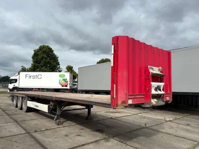 Krone SD Flatbed met rongen 41 ton standard chassis - Semi-remorque plateau: photos 3 Krone SD Flatbed met rongen 41 ton standard chassis - Semi-remorque plateau: photos 3