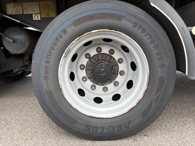 Semi-remorque fourgon Vogelzang Closed box steering axle 2.5 ton taillift set batteries: photos 15