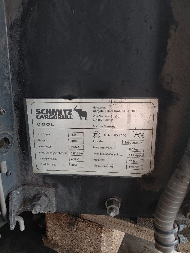 Schmitz -2016 S/N: 5800003437 - Autre matériel: photos 2 Schmitz -2016 S/N: 5800003437 - Autre matériel: photos 2